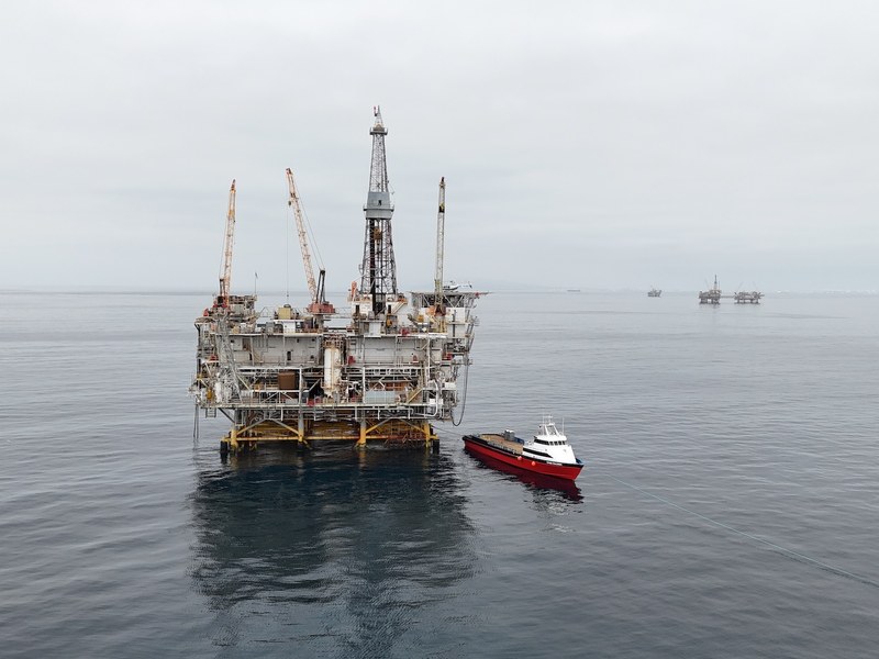Aerial — Eureka Oil Rig